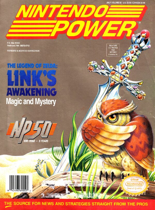 Nintendo Power Issue 050 (July 1993) cover